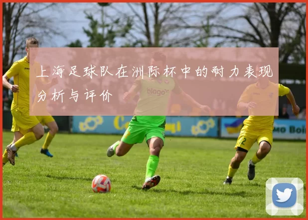 上海足球队在洲际杯中的耐力表现分析与评价