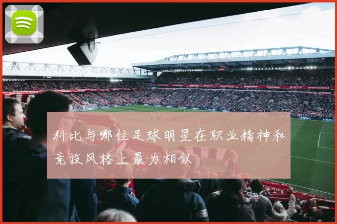 科比与哪位足球明星在职业精神和竞技风格上最为相似