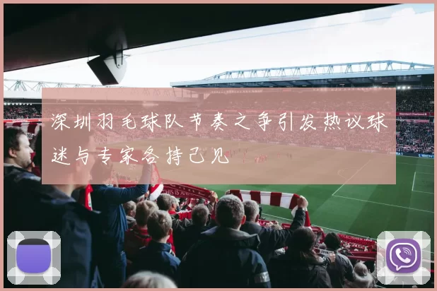 深圳羽毛球队节奏之争引发热议球迷与专家各持己见