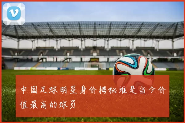 中国足球明星身价揭秘谁是当今价值最高的球员